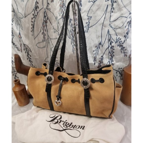 Suede Brighton Handbag, Cinclaire Brighton Bag - Picture 2 of 15